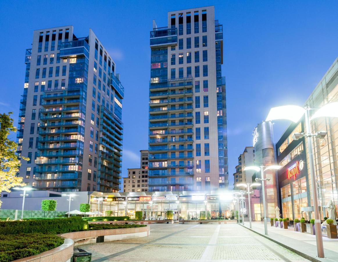 Platinum Towers Luxury Apartments Warsaw Exterior photo
